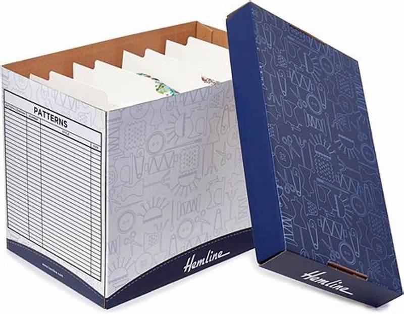 Sewing Pattern Box