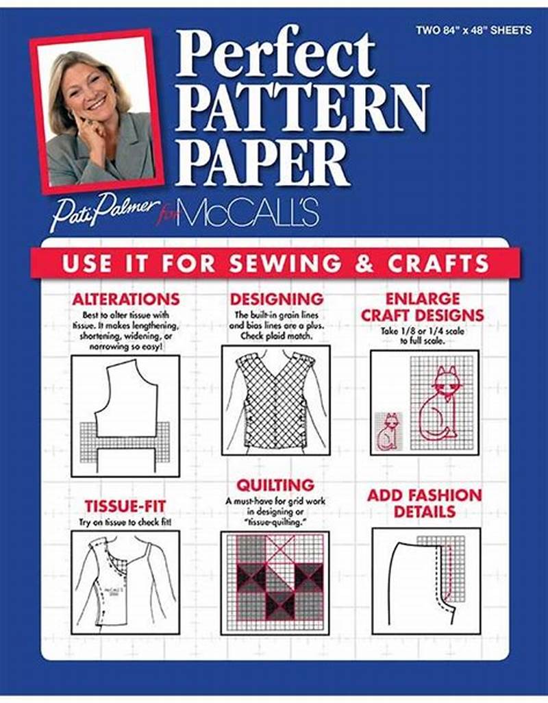 Sewing Pattern Tissue Paper