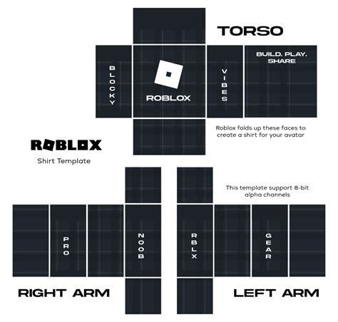 Shirt Roblox Template