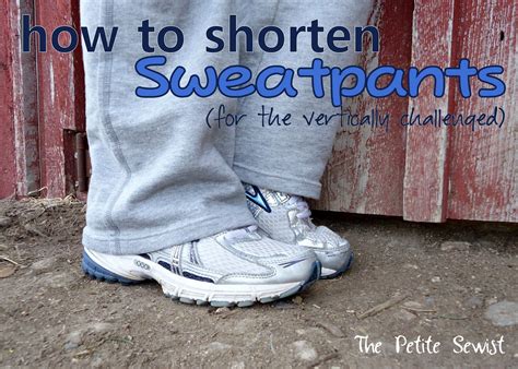 Shortening the Drawstring in Sweatpants