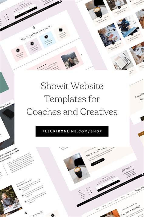 Showit Templates For Coaches