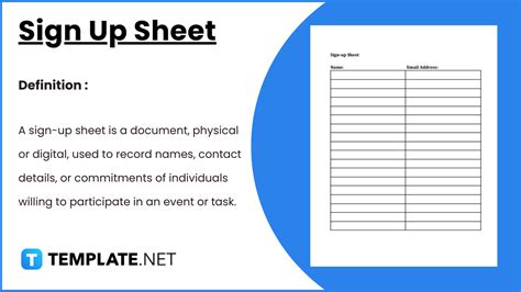 Sign In Sheet Template Google Docs