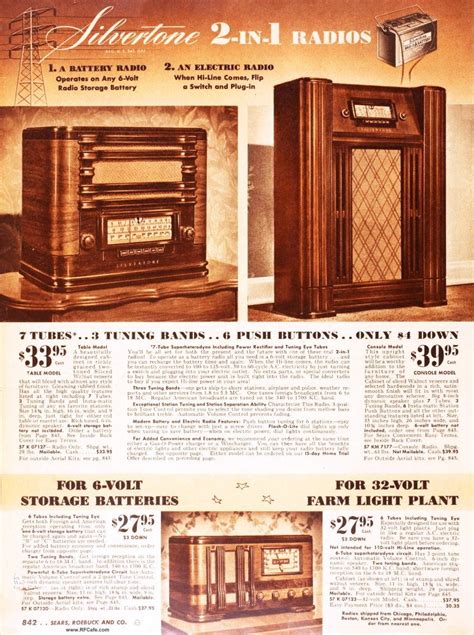 Silvertone Radio Catalog