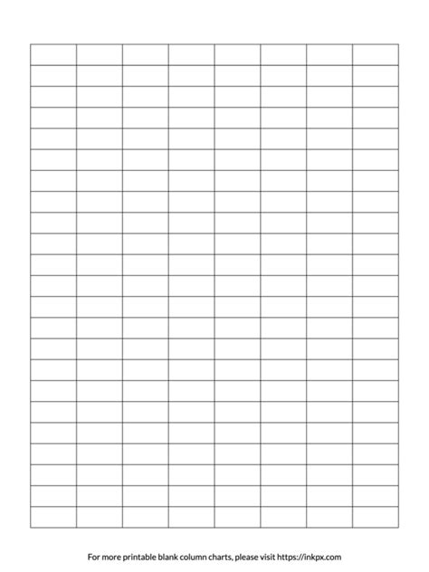 Simple Blank Chart Template
