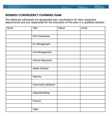 Simple-Business-Continuity-Plan-Template

