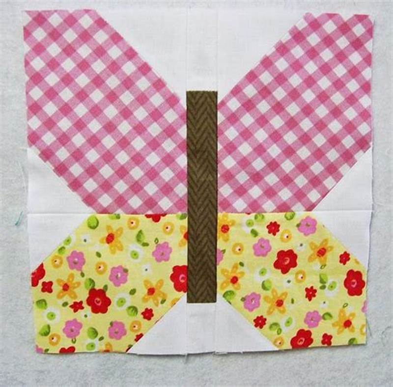Simple Butterfly Quilt Block Pattern Free