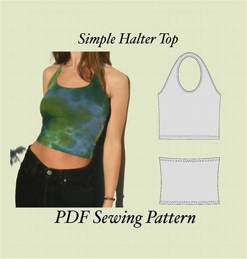 Simple Halter Top Pattern