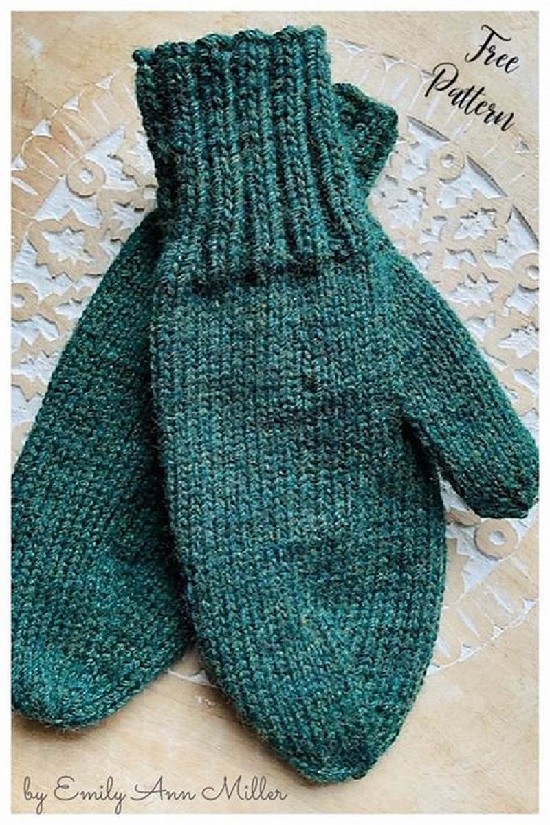 Simple Mitten Pattern