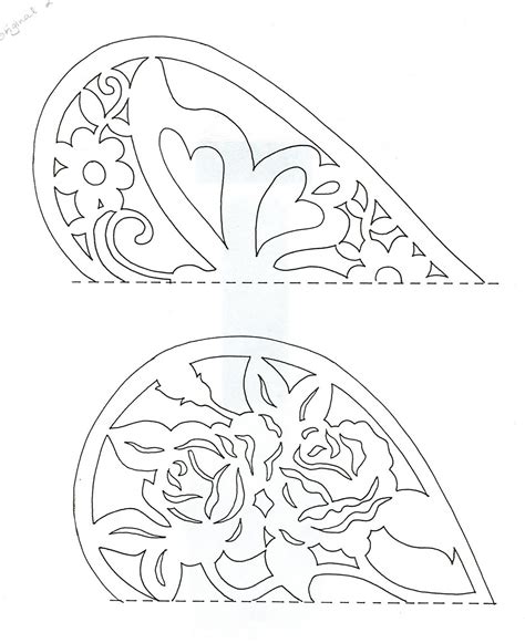 Simple Paper Cutting Templates