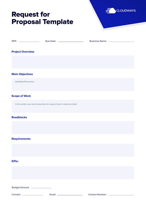Simple Rfp Template