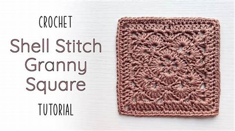 Simple Shell Granny Square Pattern Free