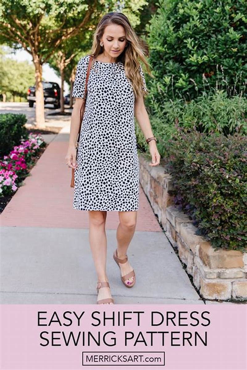 Simple Shift Dress Pattern