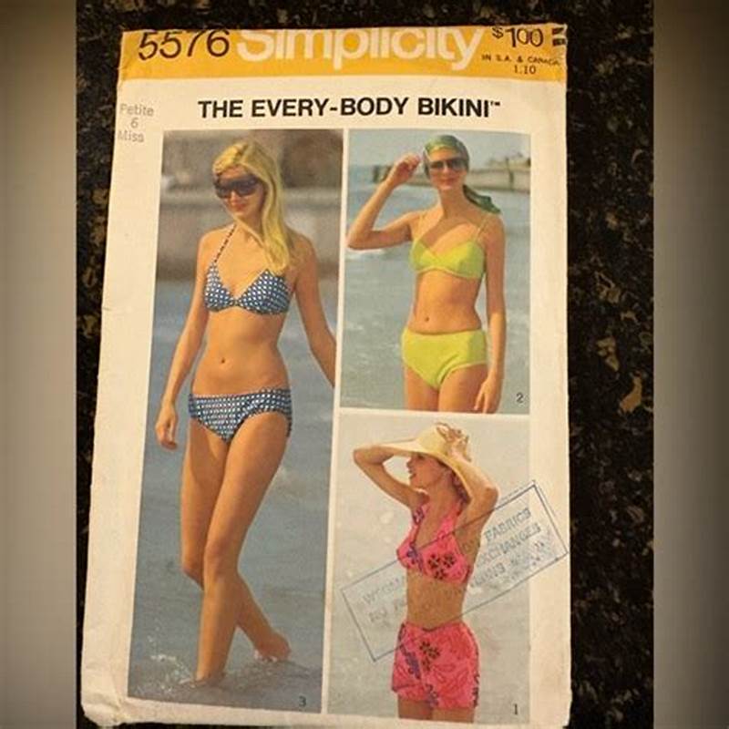 Simplicity Bikini Pattern