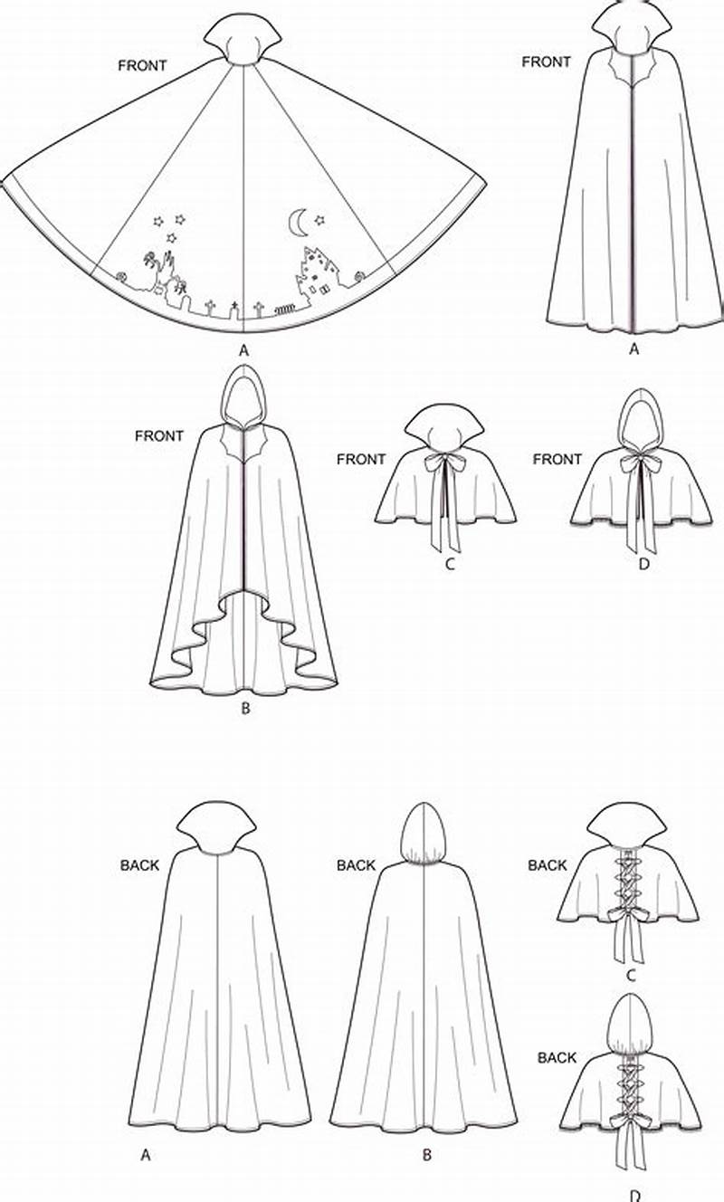 Simplicity Cape Pattern