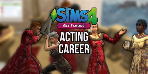Sims 4 Acting Career Cheat