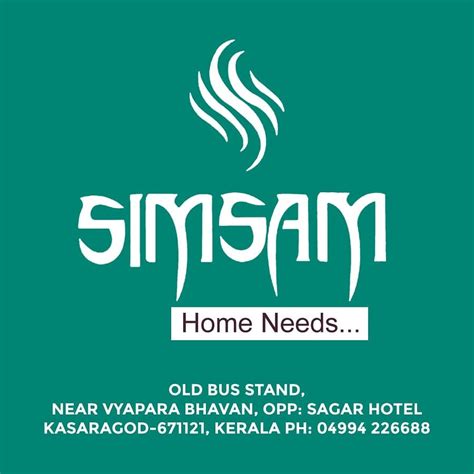Simsam home needs...