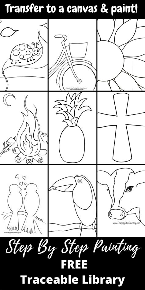 Sip And Paint Templates Free