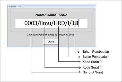 Sistem Penomoran