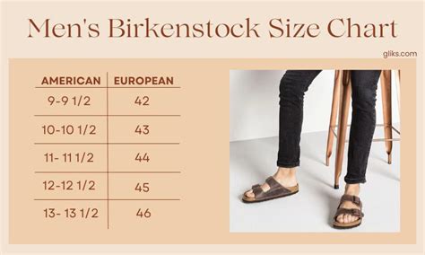 Size Chart For Birkenstock