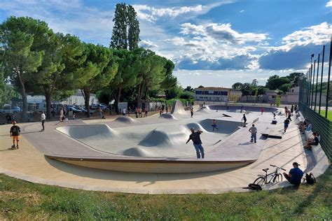 Skatepark d'Uzès à Uzès