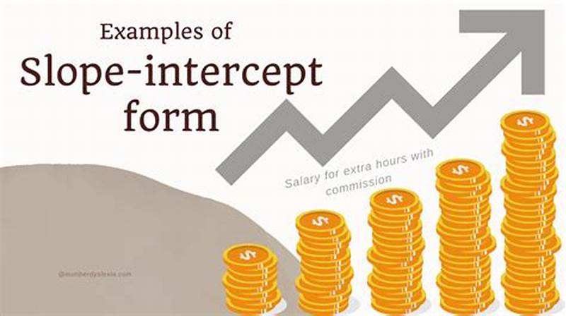 Slope Intercept Form Examples In Real Life