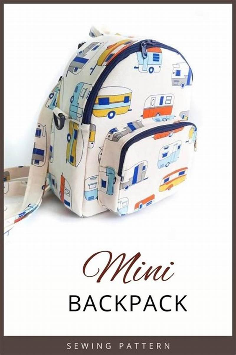 Small Backpack Sewing Pattern
