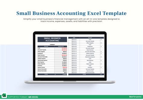 Small Business Accounting Templates
