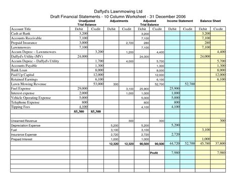 Small Business Bookkeeping Templates