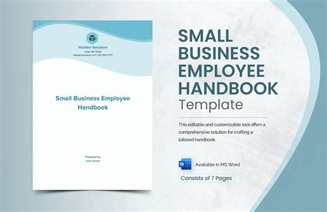 Small Business Handbook Template