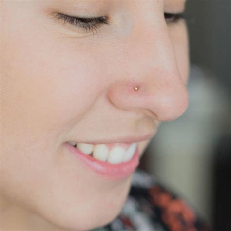 Small Nose Piercing