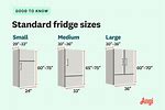 Small Refrigerator Sizes