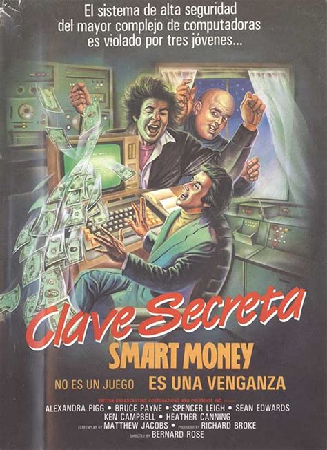 Smart Money (1986) film online,Bernard Rose,Jane Bertish,Richard Borthwick,Ken Campbell,Heather Canning
