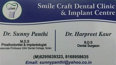 Smile Craft Dental Clinic And Implant Centre