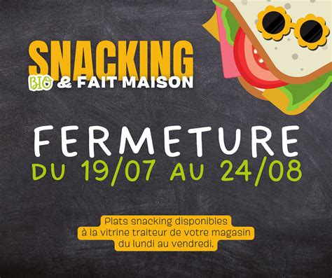 Snacking Biocoop à Blois