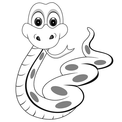 Snake Coloring Pages Printable