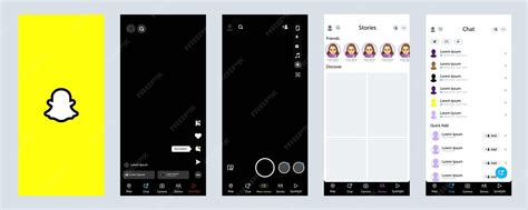 Snapchat Photo Template