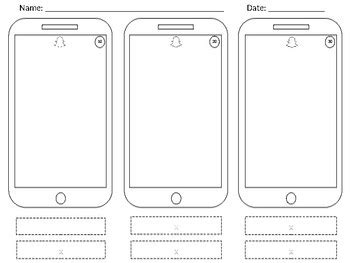 Snapchat Story Template