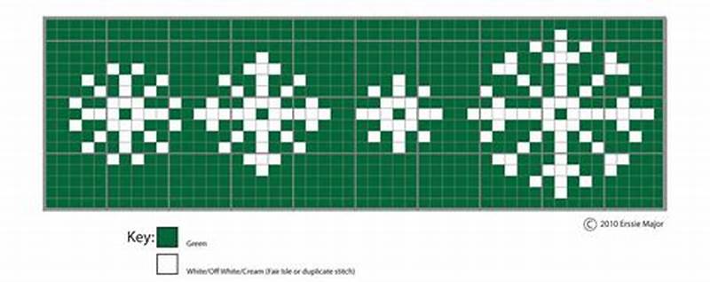 Snowflake Knitting Pattern Chart