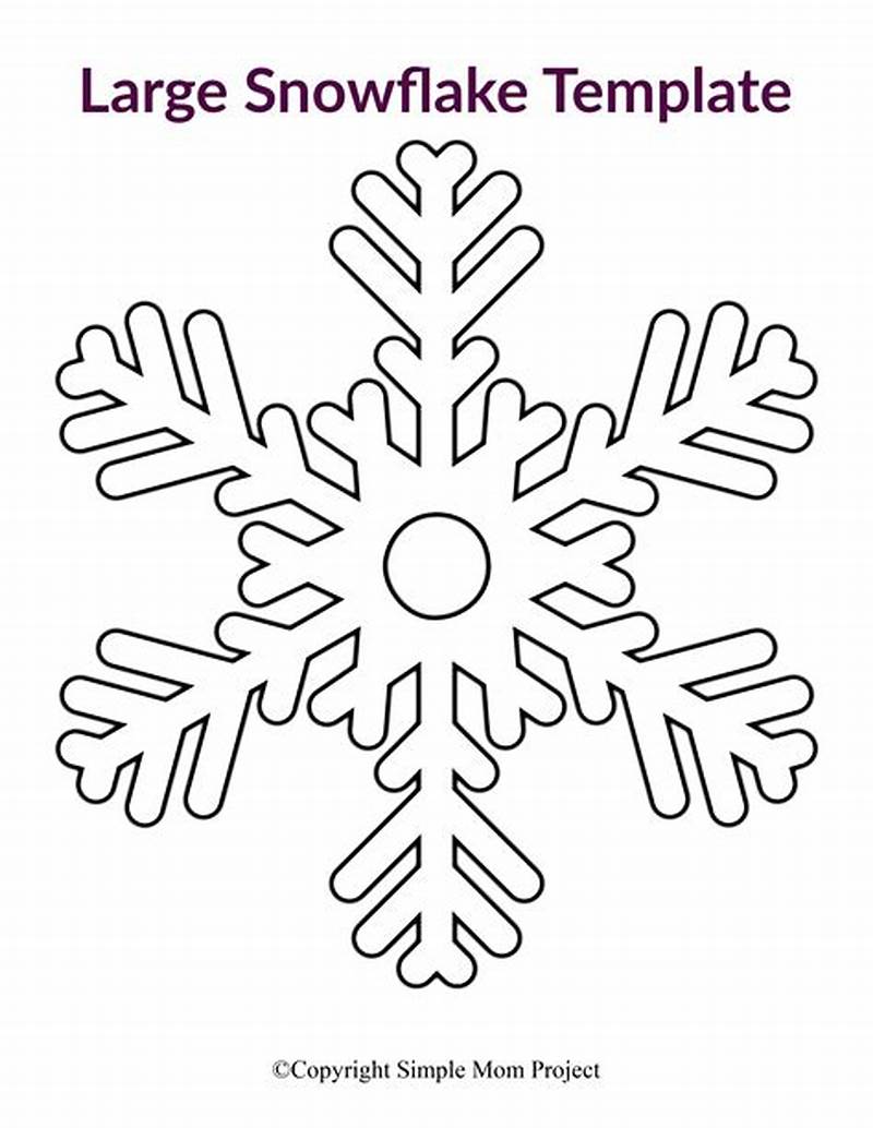 Snowflake Pictures Printable