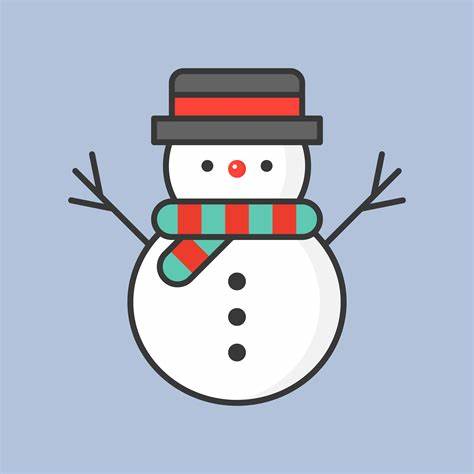 Snowman Icon for iOS Devices