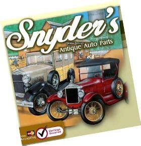 Snyder's Model A Catalog
