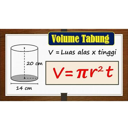 Soal Hitung Volume Tabung dengan Diameter