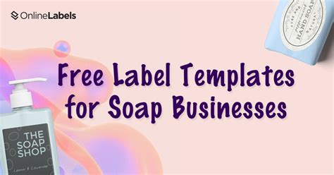 Soap Label Templates Free Download