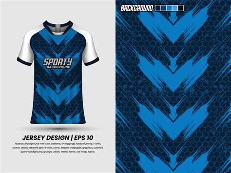 Soccer Jersey Template Design
