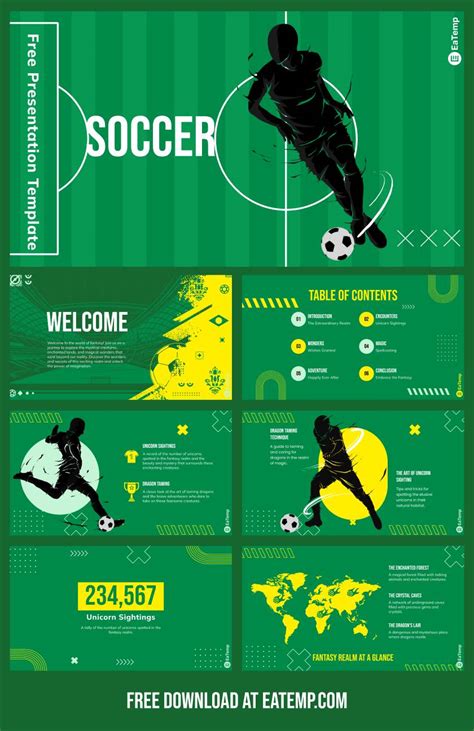 Soccer Presentation Template