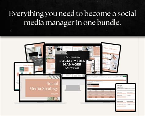 Social Media Manager Templates