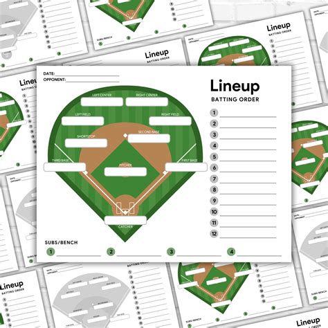Softball Fielding Template