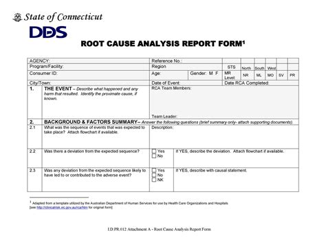Software Rca Template
