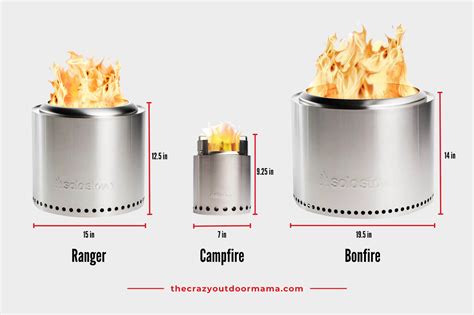 Solo Stove Sizes Chart