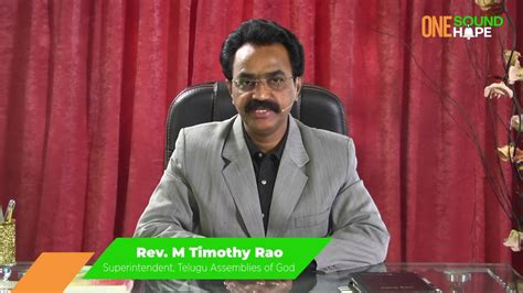 Somarla Timothy Rao B.A. LLB